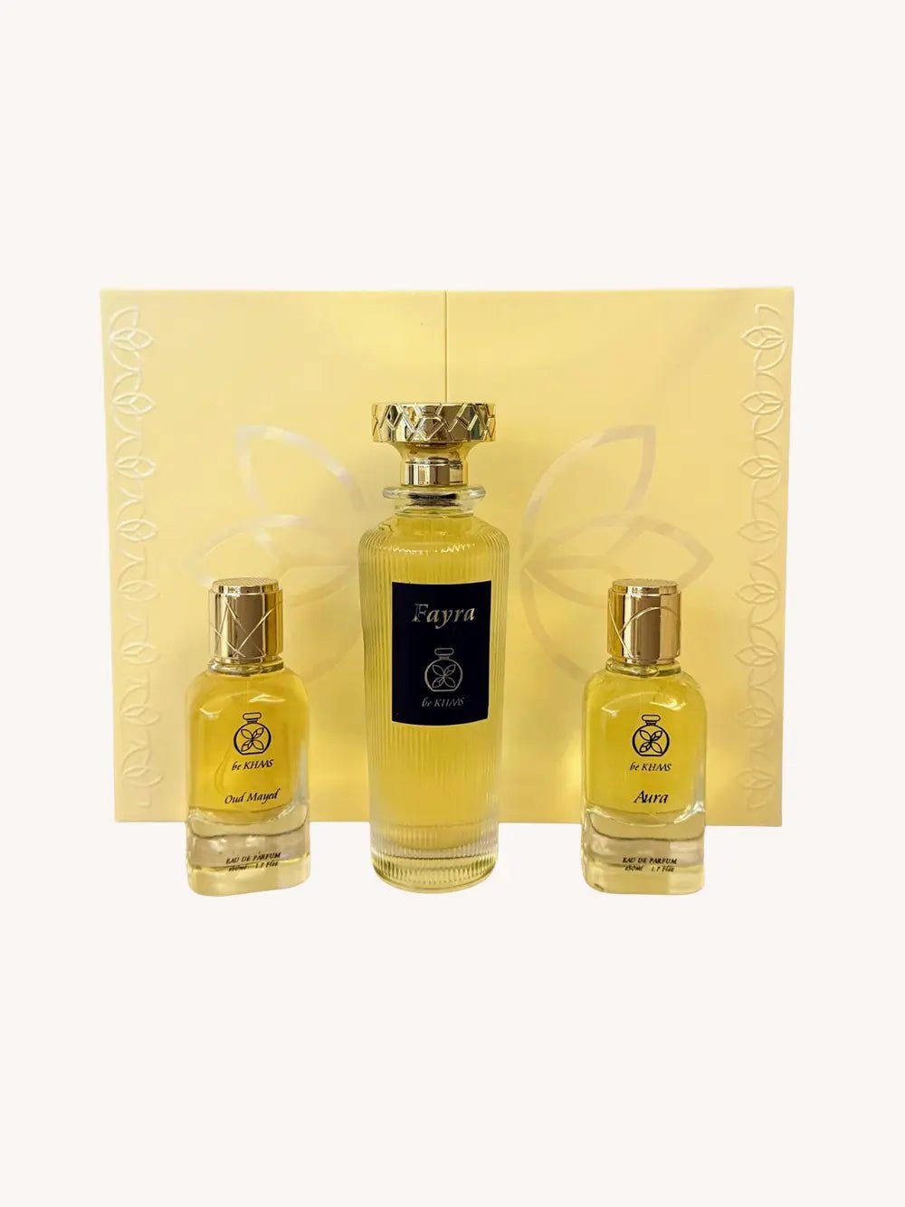 Fayra, Oud Mayed & Aura - Gift Set - Bekhass Perfumes